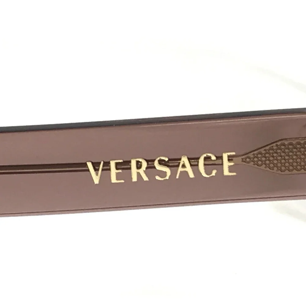 Versace Eyeglasses Frames MOD.3394-D 5435 Transparent Purple Asian Fit 53-17-140